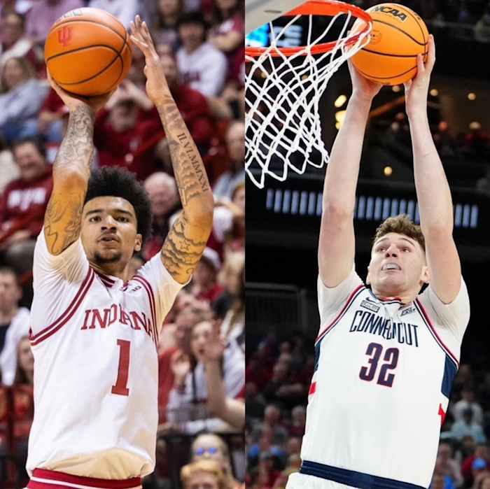 Indiana's Kel'el Ware and UConn's Donovan Clingan are considered two of the top NBA prospects among collegiate centers. They face each other Sunday in the Empire Classic at Madison Square Garden.